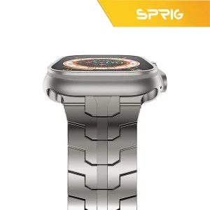 بند استیل اسپریگ مدل Iron man مناسب برای اپل واچ Ultra 49 میلیمتری