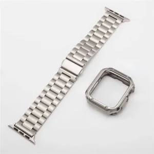 بند آلتیمیت شیلد مدل 3BLX مناسب برای اپل واچ Series 7 Aluminum 45mm / Series 8 Aluminum 45mm / Series 9 Aluminum 45mm به همراه کاور