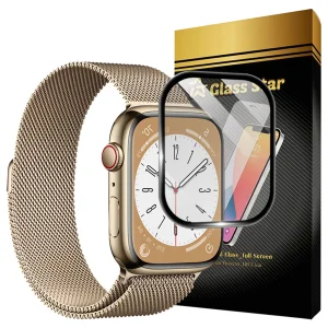 محافظ صفحه نمایش گلس استار مدل GWPM مناسب برای اپل واچ Series 7 / Series 8 / Series 9 45 mm