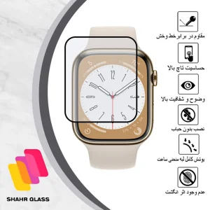محافظ صفحه نمایش نانو شهر گلس مدل PMMAWH مناسب برای اپل واچ Series 8 Aluminum 41mm
