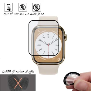 محافظ صفحه نمایش نانو شهر گلس مدل PMMAWH مناسب برای اپل واچ Series 8 Aluminum 41mm
