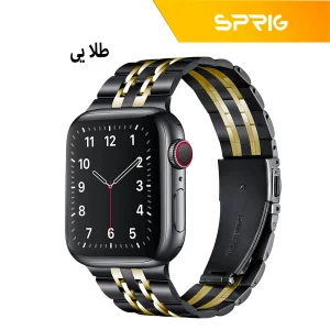 بند اسپریگ مدل 7Bid BLK مناسب برای اپل واچ 42 / 44 / 45 / 49 میلی متر