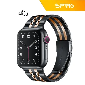 بند اسپریگ مدل 7Bid BLK مناسب برای اپل واچ 42 / 44 / 45 / 49 میلی متر