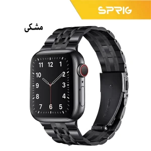 بند اسپریگ مدل 7Bid BLK مناسب برای اپل واچ 42 / 44 / 45 / 49 میلی متر