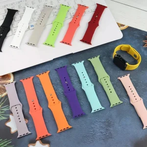 بند کروکودیل مدل C-Silicone مناسب برای اپل واچ سری 7 41 میلی متری