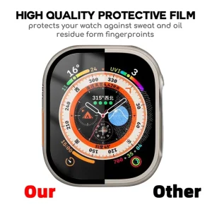 محافظ صفحه نمایش ام‌گلس مدل Film Protector MG مناسب برای اپل واچ Ultra 2 سایز 49 میلی متری