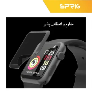 محافظ صفحه نمایش نانو اسپریگ مدل PMMA مناسب برای اپل واچ 45 میلی متری