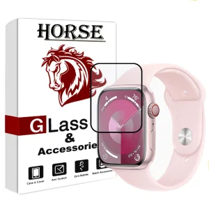 محافظ صفحه نمایش نانو هورس مدل PMMAWH مناسب برای اپل واچ Series 9 Aluminum 45 mm