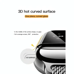 محافظ صفحه نمایش اسلیکتو مدل 3D Pro مناسب برای اپل واچ 46 میلی متری