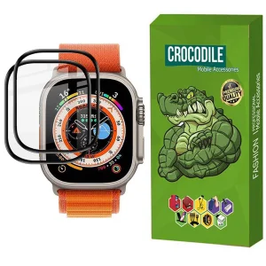 محافظ صفحه نمایش کروکودیل مدل C-PWM مناسب برای اپل واچ Apple Watch Ultra بسته 2 عددی
