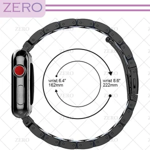 بند زیرو مدل 3Bid-Cover-ZR مناسب برای اپل واچ Series 8 Aluminum 41mm / Series 7 Aluminum 41mm به همراه کاور