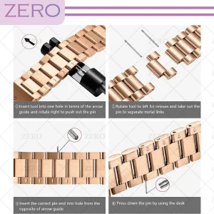 بند زیرو مدل 3Bid-Cover-ZR مناسب برای اپل واچ Series 8 Aluminum 41mm / Series 7 Aluminum 41mm به همراه کاور