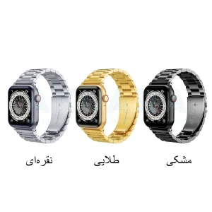 بند آکوآرا مدل 3Bead مناسب برای اپل واچ سری Se/1/2/3/4/5/6/7/8/9 سایز 42/44/45 میلیمتری