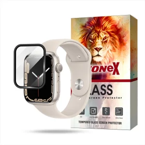 محافظ صفحه نمایش لایونکس مدل PMMWLمناسب برای ساعت هوشمند اپل واچ Series 7 / Series 7 Aluminum 41 mm