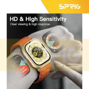 محافظ صفحه نمایش اسپریگ مدل SH-FULL مناسب برای اپل واچ Ultra 49mm / Ultra 2 49mm