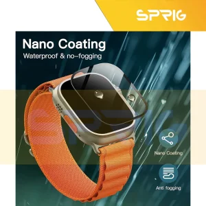 محافظ صفحه نمایش اسپریگ مدل SH-FULL مناسب برای اپل واچ Ultra 49mm / Ultra 2 49mm