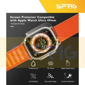 محافظ صفحه نمایش اسپریگ مدل SH-FULL مناسب برای اپل واچ Ultra 49mm / Ultra 2 49mm