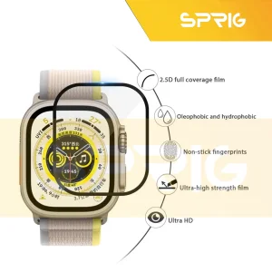 محافظ صفحه نمایش اسپریگ مدل SH-FULL مناسب برای اپل واچ Ultra 49mm / Ultra 2 49mm