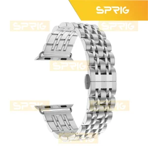 بند اسپریگ مدل 7Bead Steel مناسب برای اپل واچ Series 1 Aluminum 42 / Series 2 42mm / Series 3 42mm