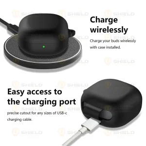 کاور آلتیمیت شیلد مدل Silicone UL مناسب برای کیس هدفون بی‌سیم سامسونگ Galaxy Buds Pro