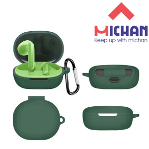 کاور میچان مدل silicone مناسب برای کیس هدفون بی سیم شیائومی Redmi Buds 4 Lite
