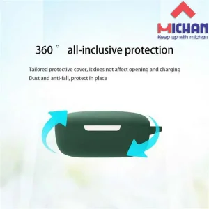 کاور میچان مدل silicone مناسب برای کیس هدفون بی سیم شیائومی Redmi Buds 4 Lite