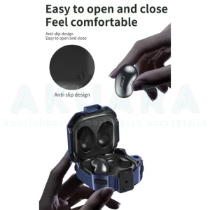 کاور آکوآرا مدل Eggshell مناسب برای کیس هدفون بی سیم سامسونگ Galaxy buds 2 pro
