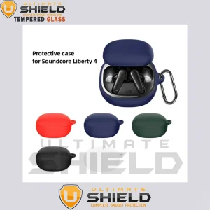 کاور آلتیمیت شیلد مدل Silicon-UL مناسب برای کیس هدفون بی سیم انکر Soundcore Liberty 4