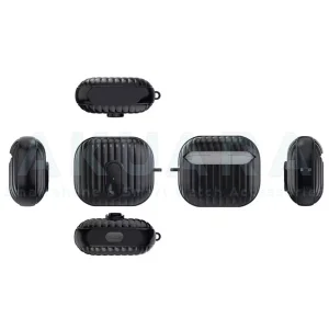 کاور آکوآرا مدل Stripy مناسب برای کیس هدفون بی سیم سامسونگ Galaxy Buds 3 / 3 Pro