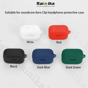 کاور رینیکا مدل Clip مناسب برای کیس هدفون بی سیم انکر Soundcore Aero Clip