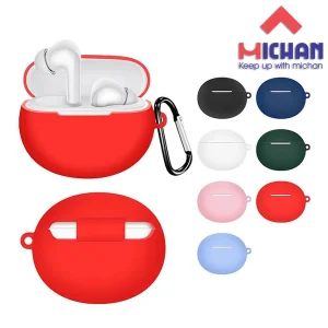 کاور میچان مدل silicone مناسب برای کیس هدفون شیائومی Redmi Buds 4 Active