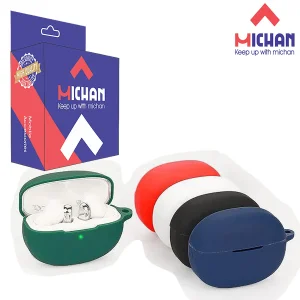 کاور میچان مدل silicone مناسب برای کیس هدفون بی سیم هایلو W1 ANC