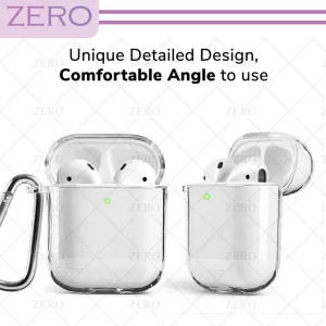 کاور زیرو مدل Clear-ZR مناسب برای کیس اپل ایرپاد Airpods 1 / Airpods 2