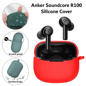 کاور آکوآرا مدل Silicone مناسب برای کیس هدفون بیسیم انکر Soundcore R100