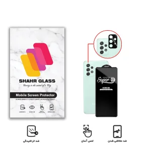 محافظ لنز دوربین شهر گلس مدل 2SFA مناسب برای گوشی موبایل سامسونگ Galaxy A52 5G به همراه محافظ صفحه نمایش