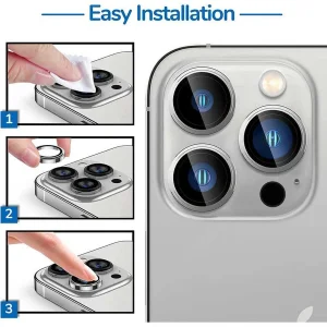 محافظ لنز دوربین گودزیلا مدل رینگی مناسب برای گوشی موبایل اپل Iphone 15 Pro Max / Iphone 15 Pro