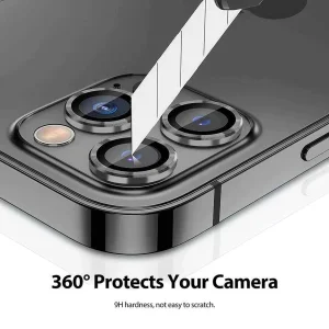 محافظ لنز دوربین گودزیلا مدل رینگی مناسب برای گوشی موبایل اپل Iphone 15 Pro Max / Iphone 15 Pro