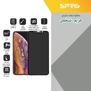 محافظ لنز دوربین اسپریگ مدل 3D-PRV مناسب برای گوشی موبایل شیائومی Poco X5 5G / Redmi Note 12 5G به همراه محافظ صفحه نمایش