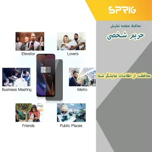 محافظ لنز دوربین اسپریگ مدل 3D-PRV مناسب برای گوشی موبایل شیائومی Poco X5 5G / Redmi Note 12 5G به همراه محافظ صفحه نمایش