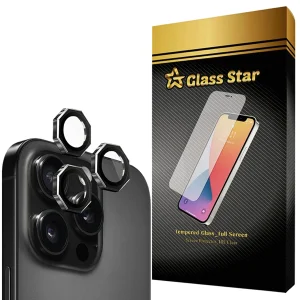محافظ لنز دوربین شیشه‌ای گلس استار مدل R8ZG مناسب برای گوشی موبایل اپل iPhone 14 Pro