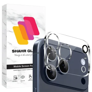 محافظ لنز دوربین شیشه‌ای شهر گلس مدل 3DSH مناسب برای گوشی موبایل اپل iPhone 17 Pro Max