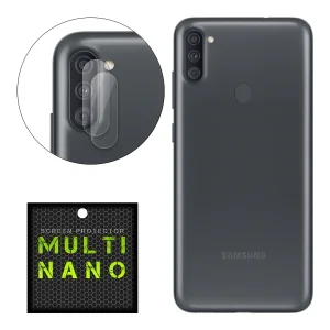 محافظ لنز دوربین مولتی نانو مدل Pro مناسب برای گوشی موبایل سامسونگ Galaxy A11 بسته دو عددی