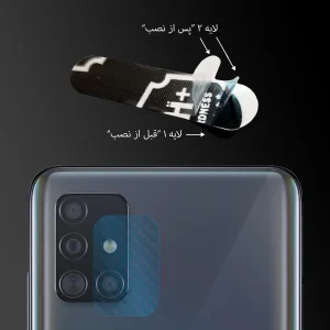 محافظ لنز دوربین مولتی نانو مدل Pro مناسب برای گوشی موبایل سامسونگ Galaxy A71