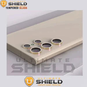 محافظ لنز دوربین آلتیمیت شیلد مدل Diamond Ring مناسب برای گوشی موبایل سامسونگ Galaxy S22 Ultra