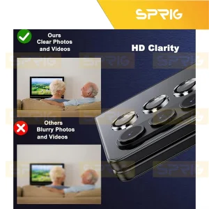 محافظ لنز دوربین رینگی اسپریگ مدل Ring Metal مناسب برای گوشی موبایل سامسونگ Galaxy ZFold 5