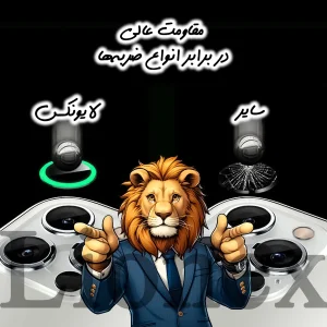 محافظ لنز دوربین شیشه‌ای لایونکس مدل SHLZL مناسب برای گوشی موبایل داریا Bond 2