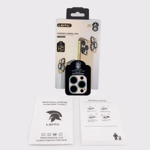 محافظ لنز دوربین لیتو مدل DIAMOND LENS مناسب برای گوشی موبایل اپل Iphone 13 Pro / 13 Pro Max