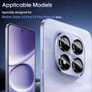 محافظ لنز دوربین فلزی آلتیمیت شیلد مدل RNG MTL مناسب برای گوشی موبایل شیائومی Redmi Note 15 Pro 5G / Note 15 Pro Plus 5G