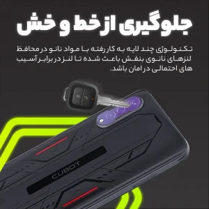 محافظ لنز دوربین بنفش مولتی نانو مدل X-L2P مناسب برای گوشی موبایل دوجی S88 Pro بسته دو عددی