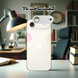 محافظ لنز دوربین فلزی شهر گلس مدل 3D1MS مناسب برای گوشی موبایل اپل iPhone 17 Air